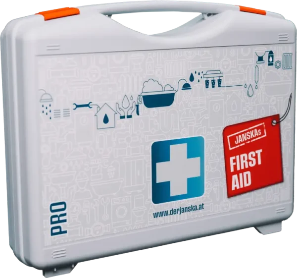FirstAID PRO Koffer, erweiterte Werkzeuge für Sanitärnotfälle