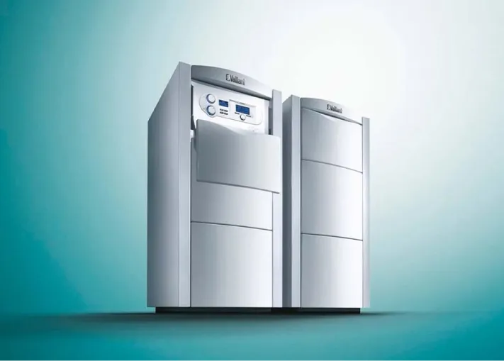 Moderne Gaszentralheizung