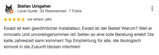 Google Rezension Wiener Neustadt